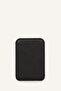 Magsafe Unisex Faux Leather Magnetic Black Card Holder Wallet H9090Axns - 2