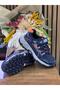 Children's Waterproof Orthopedic Shoes - Navy Blue Orange - 3