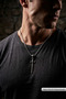 Sword Handcrafted Stainless Steel Chain Men's Necklace - 2