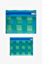 Blue Emma Makeup Bag