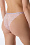 Water Green Micro Lace Brazilian Panties - 2