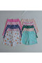 Girl's 10-Pack Mixed Comfortable Cotton Kids Shorts Bb2768 - 2