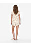 Cotton Patterned Short Sleeve Shorts Pajama Set - 3