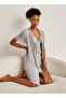 Slip Dress Sleeveless with Robe and Thongs