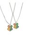 Harry Potter Hogwarts Binary Double Necklace