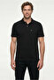 Polo Neck Regular Fit Pocketed Embroidered 100% Cotton T-Shirt
