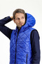 Hooded Quilted Sports Vest - 4