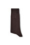 Single Plain Thin Mercerized Cotton Socks - 3