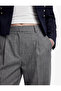 Viscose Blend High Waist Wide Leg Pants with Pockets - 4