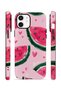 iPhone 12 Vorian Double Layer Case Watermelon Hearts - 2