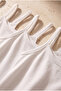 Pack of 5 Basic Thin Strap White Girls' Undershirts - 3