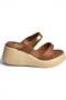 Y973518509 Tan Thick Soled Women's Slippers - 7