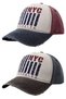 Unisex Vintage Nyc Brooklyn Embroidered Adjustable Baseball Cap Hat Set of 2 - 6