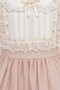 Baby Girl Child Embroidered Lace Special Occasion Dress and Matching Bandana 6–12-18-24 Months 36421Pr - 3
