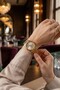 Moly Steel Round Women's Watch Gold Color Stick Dial Stylish & Elegant Women's Watch 2026 - 5