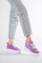 Women's Height Increasing Internal Hidden Heel Lila Purple Sports Shoes Sneaker - 4