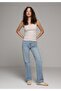 Slim Fit Women's Beige Tank Top - 3