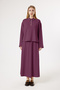6405 - Stylish Comfortable Interlock Knit Modal Fabric Loose Women's Skirt Set - 3