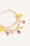 Women's 2-Piece Fruit Patterned Bracelet G5786Axns - 3
