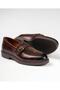 Italian Style Internal and External Natural Leather Nubuck Men's Shoes Brown T14898 - 2