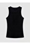 Trendlucky Women's Oval Collar Stoned Undershirt with a Difference in Color - 4