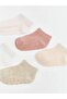 Baby Girl Booties Socks 5-Pack (S6) - 3