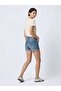 Judy Mid Indigo Shorts - 2