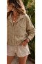 Italian Style Washed Mink Coat with Scallop Detail - 2