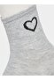 Pack of 6 - Heart Detail Socks - 3