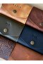 (We Write the Name) Accordion Card Holder - Genuine Leather Handmade - 4