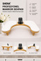 Manicure Table U Type Table with Phone Holder - Nail, Hand & Arm Rest Stand - Nail Art & False Nail Work Table