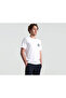 تي شيرت رجالي كاجوال من M Button Stamp Scripted Ss Tee 9110881100 باللون الأبيض - 5