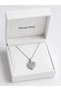 Heart Figured Women's Necklace Gift 316L Stainless Steel Luminous Design - 2