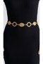 Women's Gold Imported Quality Chain Belt Waist Belt Coat Belt Dress Belt Skirt Belt - 4