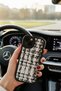 iPhone 15 Compatible Stylish Silicone Phone Case with Tweed Fabric Texture and Camera Protection (2 Color Options) - 6