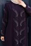 Plus Size Shiny Stone Mother of the Bride Dress - 6