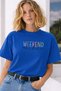 Weekend Vibes Text Printed Unisex Oversize T-Shirt – Cotton Crew Neck Casual T-Shirt