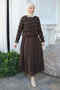 Brown Gipeli Blouse Skirt Set - 2