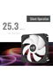مجموعة مراوح Link 3-Pack مقاس 120 مم مع إضاءة ARGB - أسود - 5