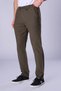 Men's Elastic Waist, Straight Leg, Waist-Tie, Side and Hidden Pockets, Cotton Jogger Pants - 5