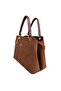 Mother / Women's Quilted Patterned Hand and Shoulder Bag - 3 Compartments, Stylish Daily Bag with Long Strap - 7