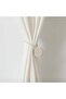 F0NSTERB0MAL Magnetic curtain tie-back, beige-IKEA - 3