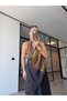 Necklace-Style Belt Detail Patterned Dress - 2