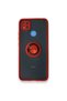 Xiaomi Redmi 9C Case with Camera Protection, Ring Holder, Magnetic Stand, Frosted Back Cover