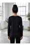 V-Neck Sporty Women's Blouse, Mom Blouse - 2