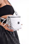 Women's White Parachute Fabric Waist and Shoulder Bag - 2