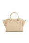 Stylish Modern Cream Color Zippered Women's Shoulder Bag Practical Stylish Bag - 2