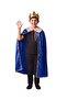 King's Cape and Crown Set Children's Blue - 2