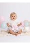 Baby Girl Ruffle Detailed Shorts Skirt and Blouse Set - 3