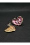 Heart and Butterfly Figured Love Themed Purple Enamel Women's Steel Titanium Earrings Summer Stylish Style New Gift Jewelry Accessory Luck - 7